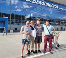 19 сентября мы прибыли во Владивосток.